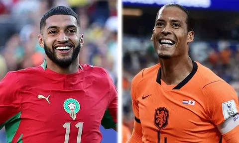 Dự đoán tỷ số, kết quả Hà Lan vs Maroc 08h00 ngày 30/6 - World Cup 2026: Van Dijk 'đại chiến' Hakimi