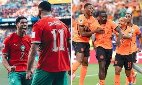Kết quả, tỷ số Hà Lan vs Morocco hôm nay 30/6 - World Cup 2026: Hakimi giải mã cơn lốc màu da cam