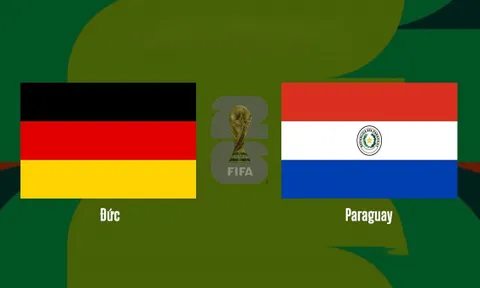 Link xem TRỰC TIẾP bóng đá Đức vs Paraguay 03h30 ngày 30/6 - VTV6, VTV3 trực tiếp World Cup 2026 hôm nay