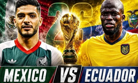 Dự đoán kết quả, tỷ số Mexico vs Ecuador - World Cup 2026: Siêu máy tính ưu ái đội chủ nhà