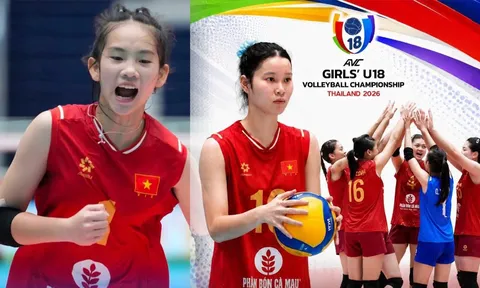 Lịch thi đấu bóng chuyền nữ U18 Châu Á 2026 - Link xem trực tiếp tuyển Việt Nam đấu Đài Loan