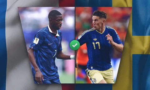 Trực tiếp bóng đá Pháp vs Thụy Điển, 4h ngày 1/7 - Link xem trực tiếp World Cup 2026 trên VTV6 HD