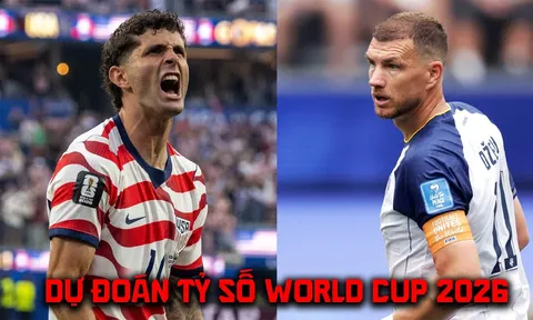 Dự đoán tỷ số Mỹ vs Bosnia &  Herzegovina 7h ngày 1/7 - Nhận định bóng đá World Cup 2026 hôm nay