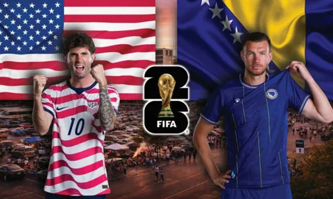 Kết quả bóng đá Mỹ vs Bosnia - World Cup 2026: Christian Pulisic rực sáng, Edin Dzeko gục ngã