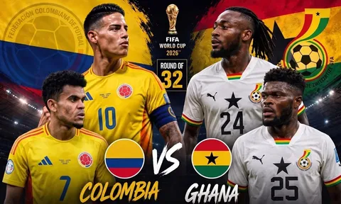 VTV trực tiếp bóng đá Colombia vs Ghana - Link xem trực tiếp World Cup 2026 hôm nay 4/7 trên VTV3