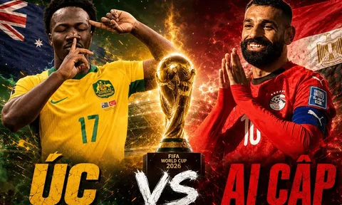 Dự đoán tỷ số, kết quả bóng đá Úc vs Ai Cập, 1h ngày 4/7 - World Cup 2026: Salah tiễn đại diện châu Á về nước?