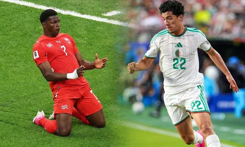 Kết quả, tỷ số Thụy Sĩ vs Algeria hôm nay 3/7 - World Cup 2026: Con trai Zidane lu mờ trước sao gốc Việt