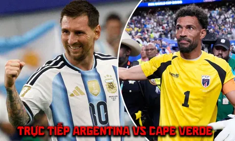 VTV3 VTV6 trực tiếp bóng đá Argentina vs Cape Verde 5h ngày 4/7 - Link trực tiếp World Cup 2026