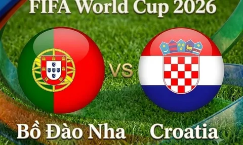 VTV3, VTV6 TRỰC TIẾP bóng đá Bồ Đào Nha vs Croatia hôm nay 3/7 - Link xem trực tiếp World Cup 2026 mới nhất