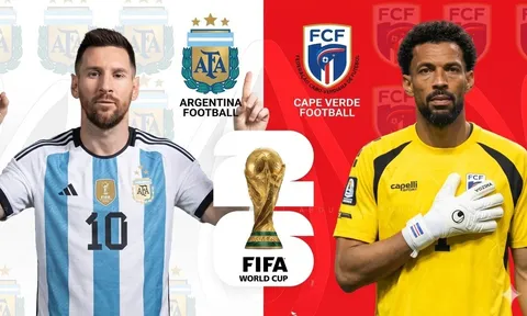 Link xem TRỰC TIẾP bóng đá Argentina vs Cape Verde 05h00 ngày 4/7 - VTV3, VTV6 trực tiếp World Cup 2026 mới nhất