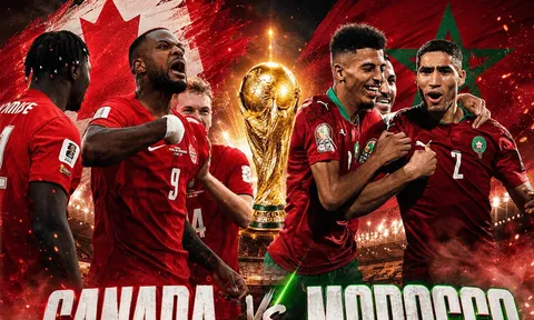 Nhận định bóng đá Canada vs Morocco 0h ngày 5/7 - World Cup 2026: Hakimi 'đại chiến' Alphonso Davies