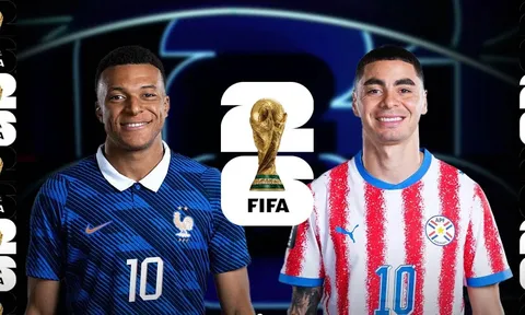 Nhận định bóng đá Paraguay vs Pháp 4h ngày 5/7 - World Cup 2026: Olise, Mbappe đại chiến Almiron