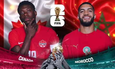 Dự đoán tỷ số kết quả Canada vs Maroc, 0h ngày 5/7 - Vòng 1/8 World Cup 2026: Tân binh Bayern tỏa sáng?