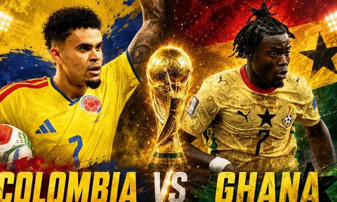 Nhận định bóng đá, dự đoán tỷ số kết quả Colombia vs Ghana, 8h30 ngày 4/7 - Vòng 1/16 World Cup 2026