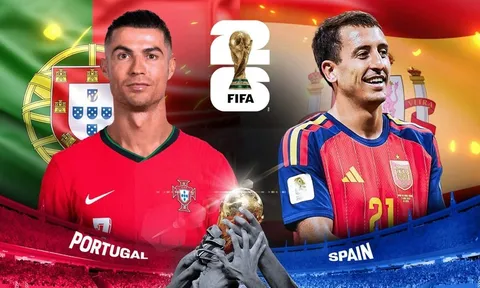 Dự đoán tỷ số, kết quả Bồ Đào nha vs Tây Ban Nha, 2h ngày 7/7 - Vòng 1/8 World Cup 2026: Bò tót khiến Ronaldo rơi lệ?