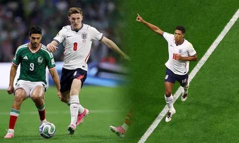 Kết quả bóng đá Mexico vs Anh hôm nay 6/7 - World Cup 2026: Jude Bellingham tỏa sáng, Tam Sư vượt khó