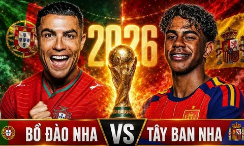 Kết quả bóng đá, tỷ số Bồ Đào Nha vs Tây Ban Nha - World Cup 2026: Ronaldo thiết lập kỷ lục?