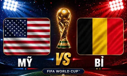 Dự đoán kết quả, tỷ số Mỹ vs Bỉ - World Cup 2026: Siêu máy tính nhận định bóng đá hôm nay 7/7