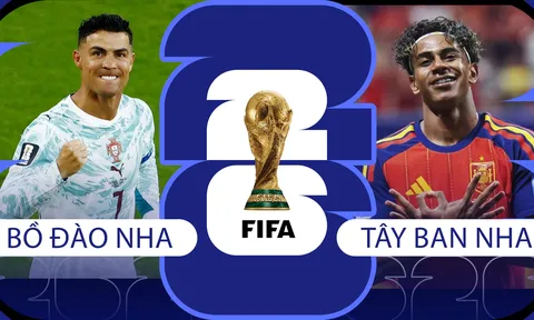 Nhận định bóng đá, dự đoán tỷ số kết quả Bồ Đào Nha vs Tây Ban Nha - World Cup 2026: Lamine Yamal 'thách thức' Ronaldo