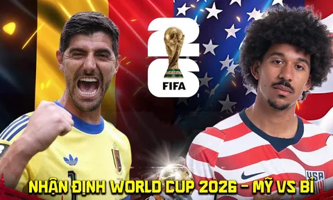 Nhận định bóng đá Mỹ vs Bỉ 7h ngày 7/7 - World Cup 2026: Lukaku lu mờ trước cựu sao Arsenal?