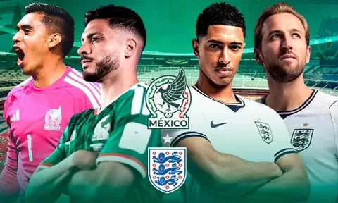 VTV6 VTV3 trực tiếp bóng đá Mexico vs Anh 8h ngày 6/7 - Link trực tiếp World Cup 2026 hôm nay VTVGo