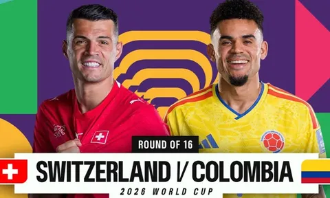 Dự đoán tỷ số Thụy Sĩ vs Colombia 3h ngày 8/7 - Nhận định bóng đá World Cup 2026 hôm nay