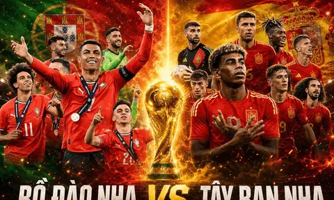 Link xem TRỰC TIẾP bóng đá Bồ Đào Nha vs Tây Ban Nha 02h00 ngày 7/7 - VTV3, VTV6 trực tiếp World Cup 2026 mới nhất