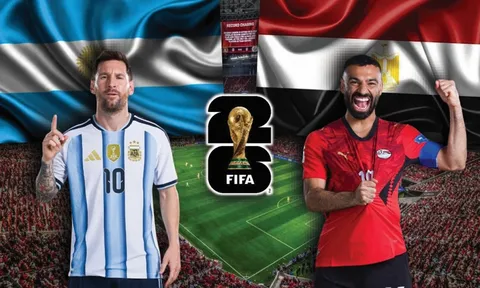 Trực tiếp bóng đá Argentina vs Ai Cập, 23h ngày 7/7 - Link xem trực tiếp World Cup 2026 trên VTV6