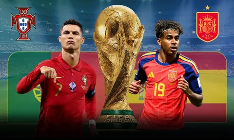 Trực tiếp bóng đá Bồ Đào Nha vs Tây Ban Nha, 2h ngày 7/7 - Link xem trực tiếp World Cup 2026 FULL HD