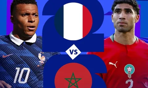 Kết quả bóng đá Pháp vs Ma Rốc - World Cup 2026: Mbappe xô đổ kỷ lục của Messi