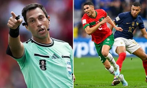 ĐT Pháp nhận tin dữ từ FIFA, trọng tài Argentina bắt trận tứ kết từng rút 11 thẻ đỏ trong 1 trận đấu