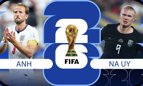 Nhận định bóng đá, dự đoán tỷ số Na Uy vs Anh, 4h ngày 12/7 -Tứ kết World Cup 2026: Kane 'đại chiến' Haaland