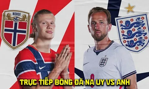 Link xem trực tiếp bóng đá Na Uy vs Anh 4h00 ngày 12/7 - VTV6 VTV3 trực tiếp World Cup 2026 hôm nay