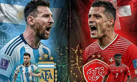Kết quả bóng đá Argentina vs Thụy Sĩ - World Cup 2026: Messi tiếp tục lập siêu kỷ lục
