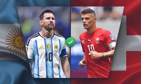 Trực tiếp bóng đá Argentina vs Thụy Sĩ, 8h ngày 12/7 - Link xem trực tiếp World Cup 2026 trên VTV6