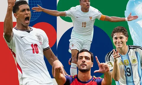 Lịch thi đấu Bán kết World Cup 2026 mới nhất - Lịch thi đấu Pháp vs Tây Ban Nha; Anh vs Argentina