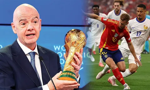 CHÍNH THỨC: FIFA có quyết định gây tranh cãi, giáo sư đại học cầm còi 'đại chiến' Pháp -Tây Ban Nha