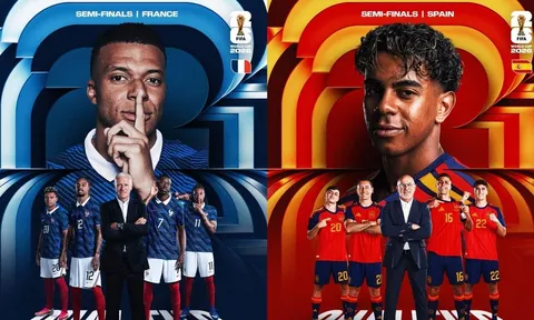 Dự đoán tỷ số Pháp vs Tây Ban Nha 2h ngày 15/7 - Nhận định bóng đá World Cup 2026 hôm nay