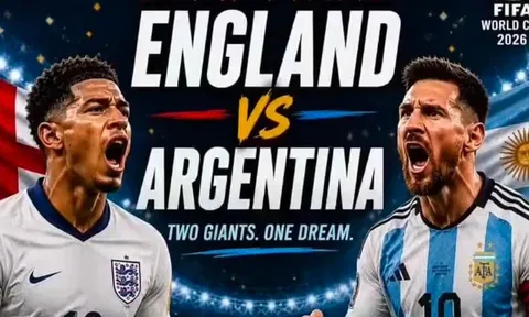 Lịch sử đối đầu Anh vs Argentina - Nhận định bóng đá Bán kết World Cup 2026: Messi chinh phục Tam Sư