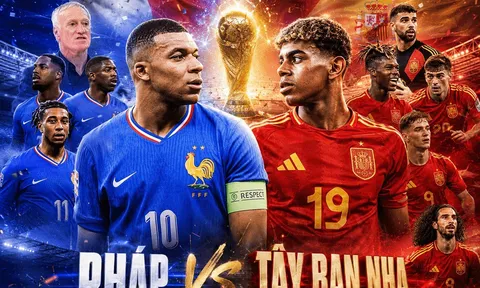 VTV trực tiếp bóng đá Pháp vs Tây Ban Nha - Link xem trực tiếp World Cup 2026 hôm nay 15/7 trên VTV3