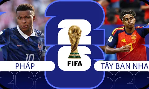 Nhận định bóng đá, dự đoán tỷ số Pháp vs Tây Ban Nha, 2h ngày 15/7 - Bán kết World Cup 2026: Mbappe 'đại chiến' Yamal