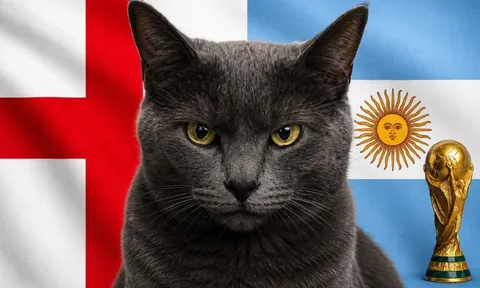 Dự đoán kết quả Anh vs Argentina - World Cup 2026: Mèo tiên tri báo tin vui cho Lionel Messi