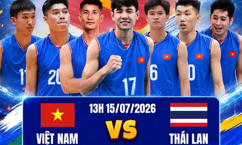 Xem TRỰC TIẾP bóng chuyền Việt Nam đấu Thái Lan ở đâu, kênh nào? Link xem bóng chuyền SEA V.Cup 2026