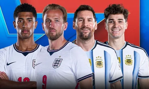 Dự đoán tỷ số, kết quả Anh vs Argentina - Bán kết World Cup 2026: Tam Sư khiến Messi rơi lệ?