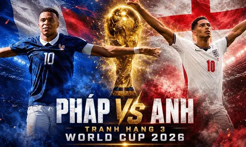 Lịch sử đối đầu Pháp vs Anh - Nhận định bóng đá hạng 3 World Cup 2026: Quá khứ gọi tên Tam Sư