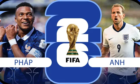 Nhận định bóng đá, dự đoán tỷ số Pháp vs Anh, 4h ngày 19/7 - World Cup 2026: Mbappe đối đầu Kane