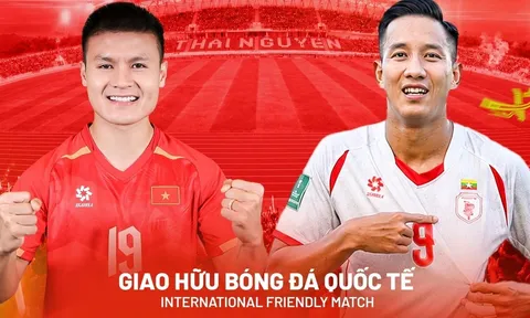 Link xem TRỰC TIẾP bóng đá ĐT Việt Nam vs Myanmar hôm nay 18/7 - Kênh phát sóng giao hữu ĐT Việt Nam