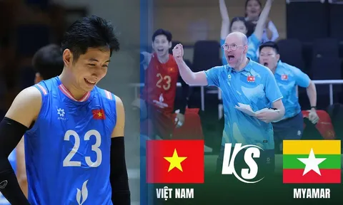 TRỰC TIẾP bóng chuyền Việt Nam vs Myanmar hôm nay 24/7 - Link xem bóng chuyền SEA V.Cup 2026