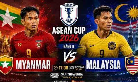 Kết quả bóng đá Myanmar vs Malaysia hôm nay 25/7- AFF Cup 2026: Địa chấn xuất hiện?
