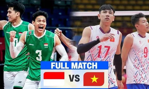 TRỰC TIẾP bóng chuyền Việt Nam vs Indonesia - Link xem trực tiếp bán kết bóng chuyền SEA V.Cup 2026